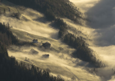 fog - wafe - südtirol - tyrol - a wave of fog
