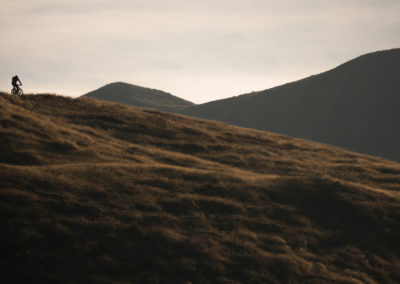sexten - sillianer hütte - helmhaus - mountainbiking - lonely biker