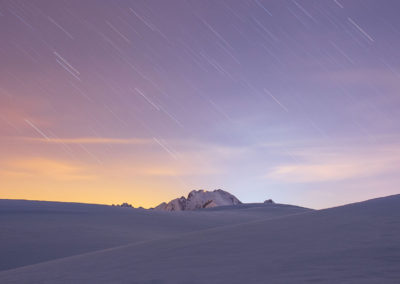 nightsky - stars - marmolada - dolomites