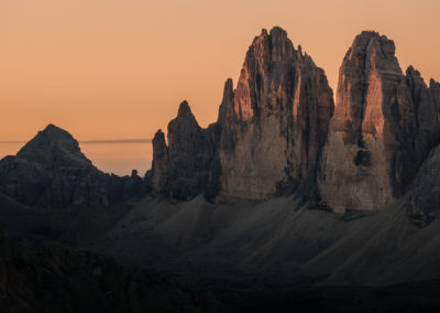 dolomiten - dolomites - berge - mountains - landscape - nature - sunrise - helltaler schlechten - South tyrol