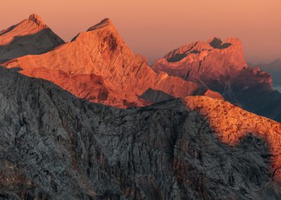 dolomiten - dolomites - berge - mountains - landscape - nature - sunrise - helltaler schlechten - South tyrol