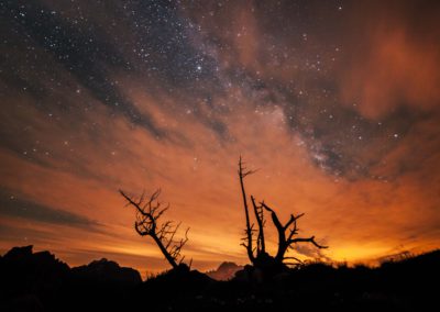 nightsky - stars - milkyway - dolomites - dolomiten - south tyrol