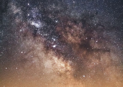 The hut of dreams - sappada - milkyway - nightsky